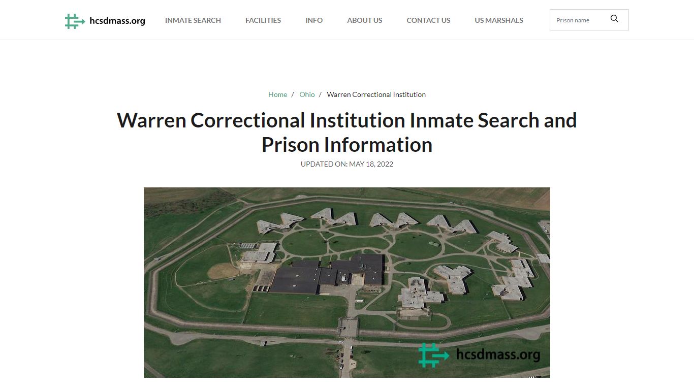 Warren Correctional Institution Inmate Search, Visitation ...